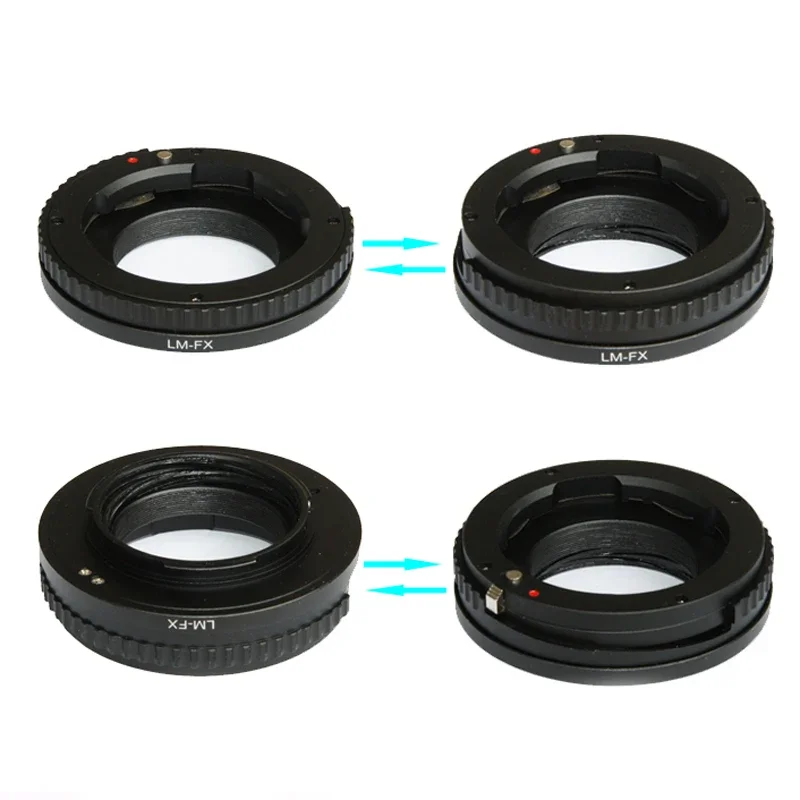 LM-FX/M Helicoid ماكرو أنبوب محول ل عدسة Leica M LM إلى FujiFilm فوجي FX كاميرا X-T2 X-A2 X-M1 X-Pro1 X-E2 X-A5