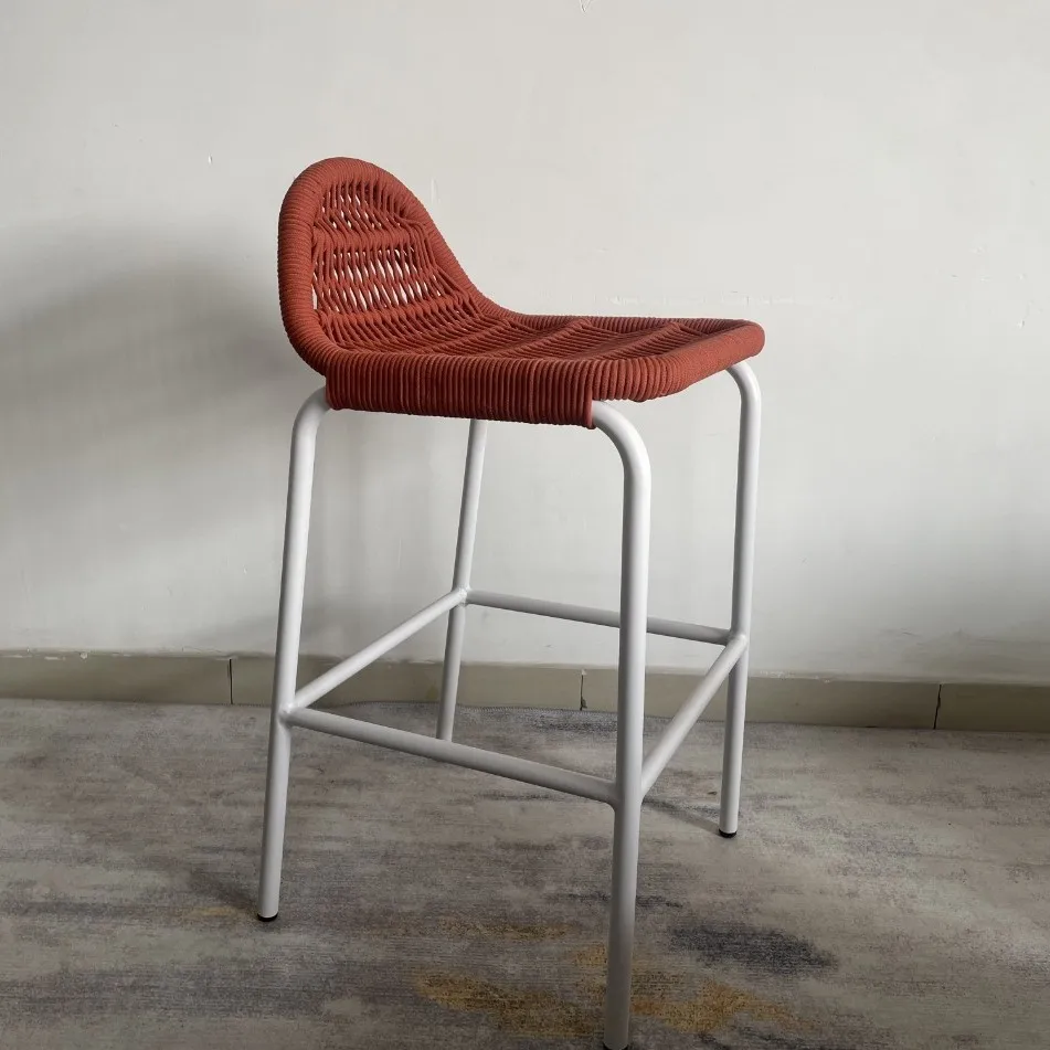 Outdoor Bar Chair Creative Rattan Homestay Courtyard Bar Club Restaurant Bar Rattan