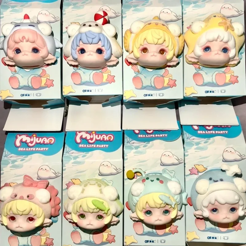 

Горячая Mimia Rice Roll Ocean Party Series Веревка Mystery Box Toy Cute Action Anime Kawaii Модные игровые аксессуары Милая кукла Подарок для девочки