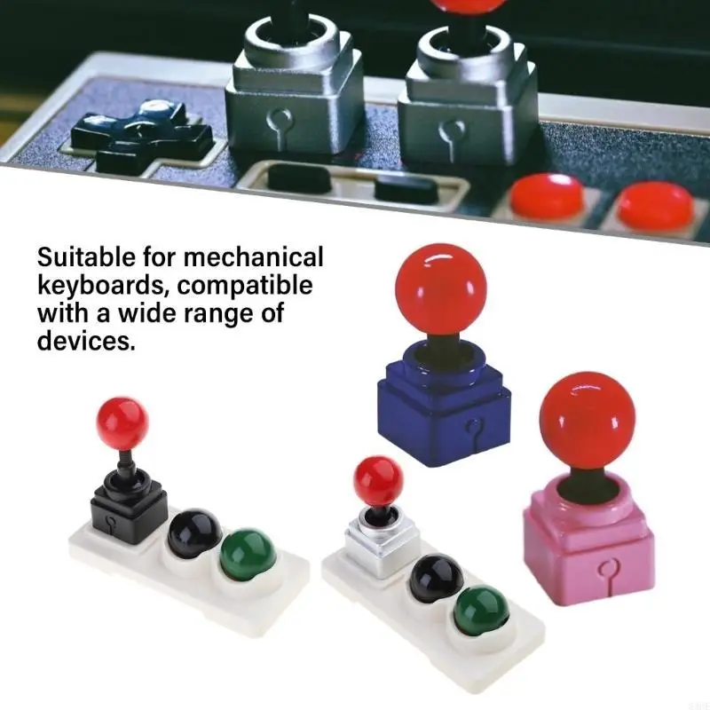 K20 Metal KeyCap Vintage Game Joystick KeyCap voor mechanische toetsenborden ESC KeyCap vervanging 83ce