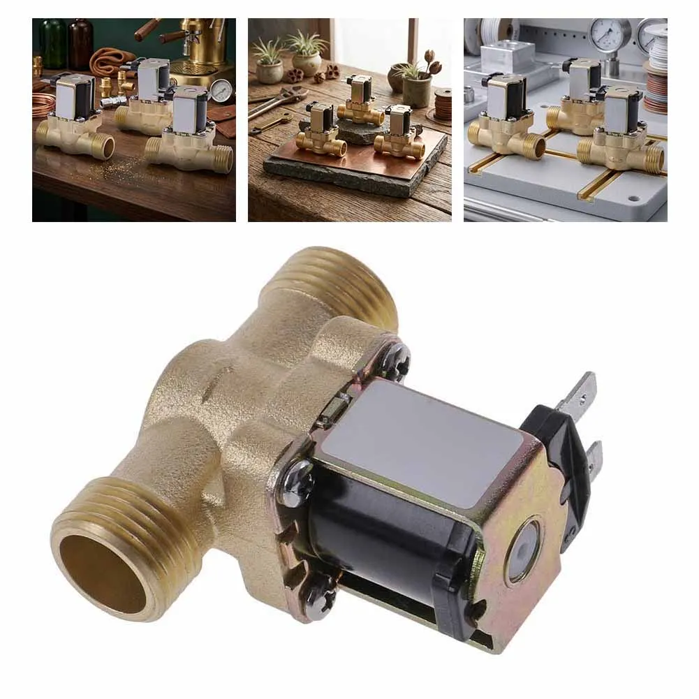 High-Performance All-Copper 4-Way Solenoid Valve Optimized for Solar Energy Systems Requiring Accurate Temperature Control