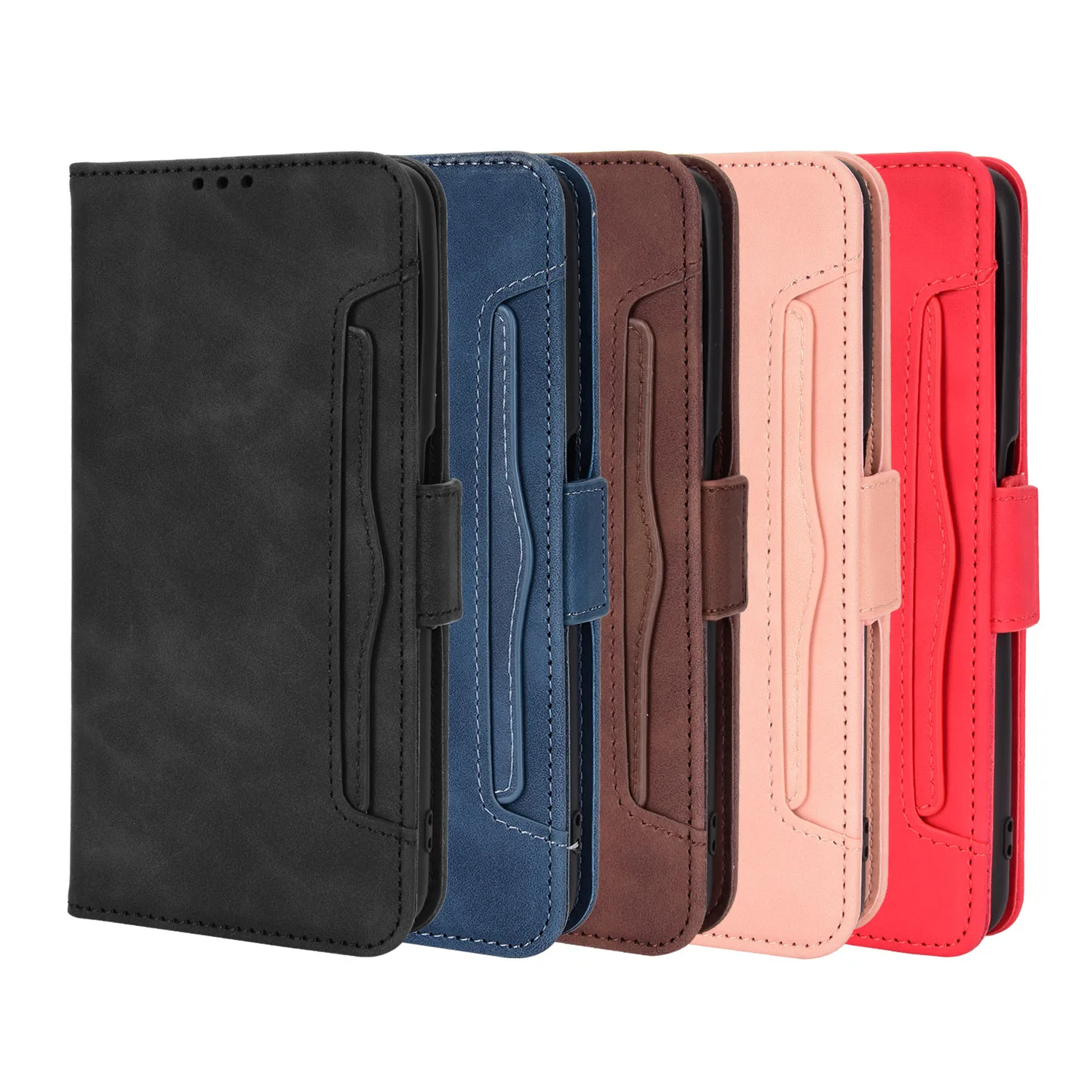 For Realme Q3s/Realme Q3T Case Cover Premium Wallet Leather Flip Multi-card slot Cover For OPPO K9S Phone Case image 6