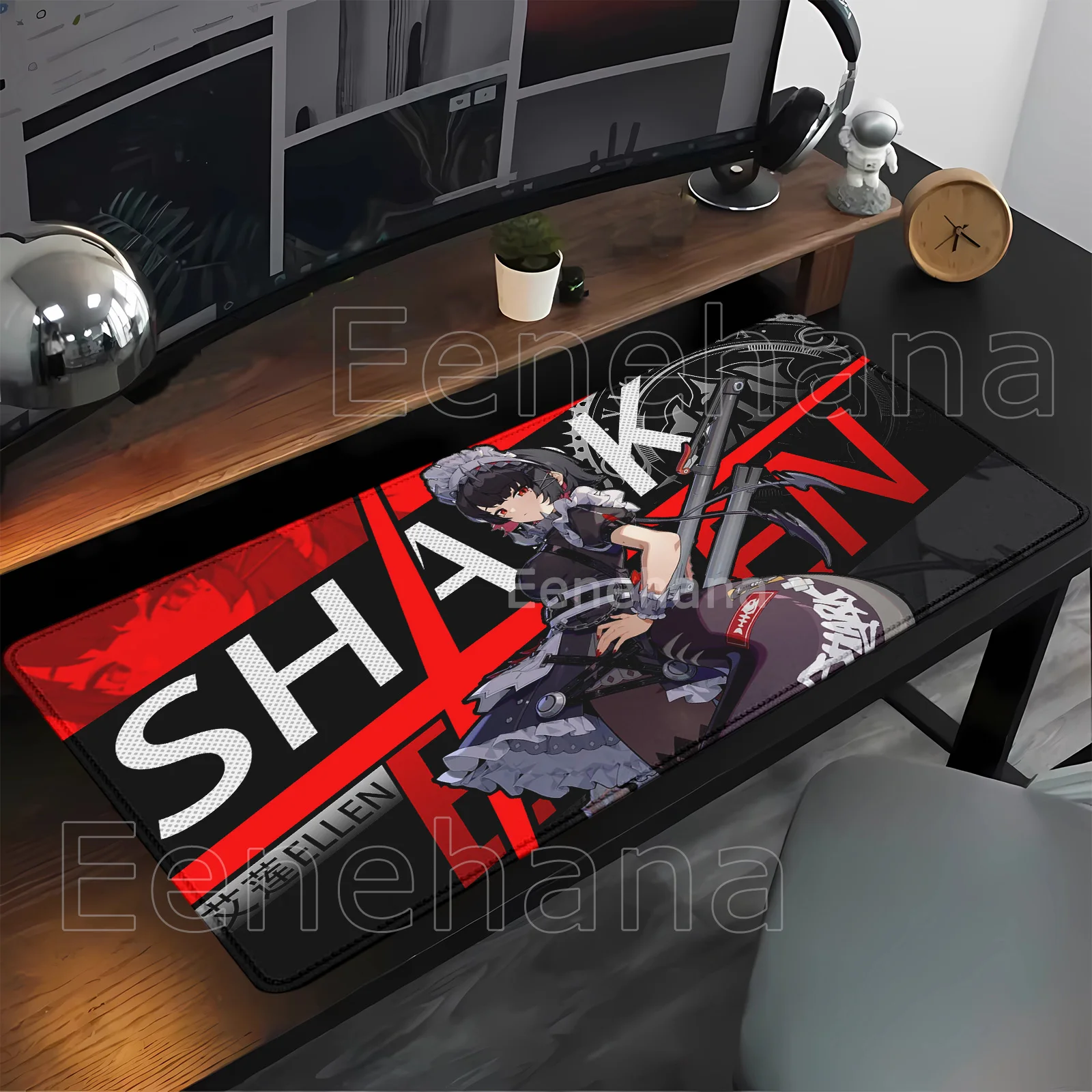 Ellen Joe ZZZ Hoshimi Miyabi‌ Vivian Mouse Pad Anime Girl Zenless Zone Zero Gaming PC XXL Keyboard HD Printing overlock Desk Mat