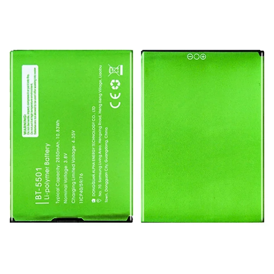 2850mAh Battery BT-5501 For LEAGOO M 9 M9 M10 M 10 Mobile Phone Li-ion Bateria