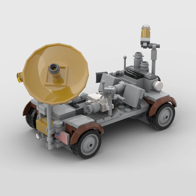 QWERT Speed Hypercar Model MOC Building Bricks Hypercar Lunar Rover Modular Technology Gifts Holiday Toys Suit Assemble  Display