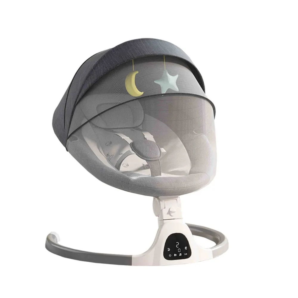 Silla Mecedora Eléctrica para Bebés, Cuna para Dormir, Columpio Eléctrico de Lujo, Silla Reclinable Cómoda para Bebés de 0 a 1 Año