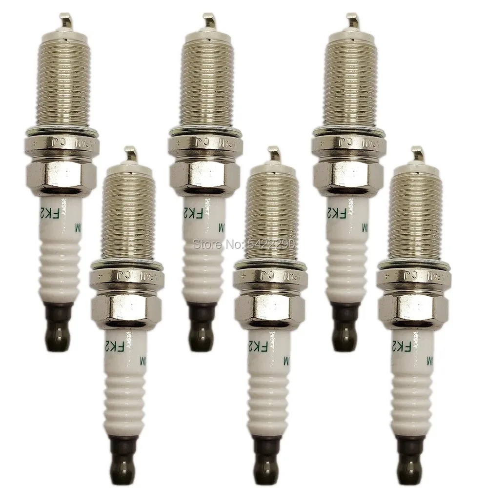 4-6pcs FK20HR11 3426 Iridium Spark Plugs for Honda Civic INSIGHT JAZZ III 1.3 Hybrid fit for Volvo S40 S60 S80 V50 V70 XC60