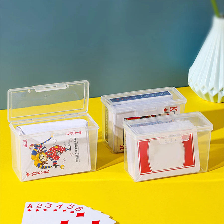 1 set, 2pcs/4pcs/6pcs multi-purpose storage box, suitable for poker cards or jewelry storage, size: 3.93*2.56*1.57 inches