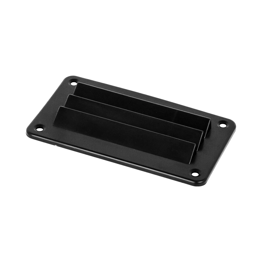 1Pcs ABS Black RV Air Vent Louver Bathroom Exhaust Fan Grille for Boat Yacht Marine Hardware Accessories