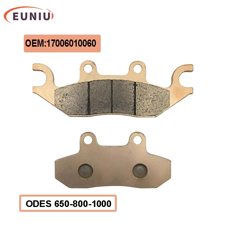 Front Brake Pads for Odes UTV 800 ATV650 ATV 800 1000 CVT X2 X4 Dominator 650 Quad ATV800 Liangzi 17006010060