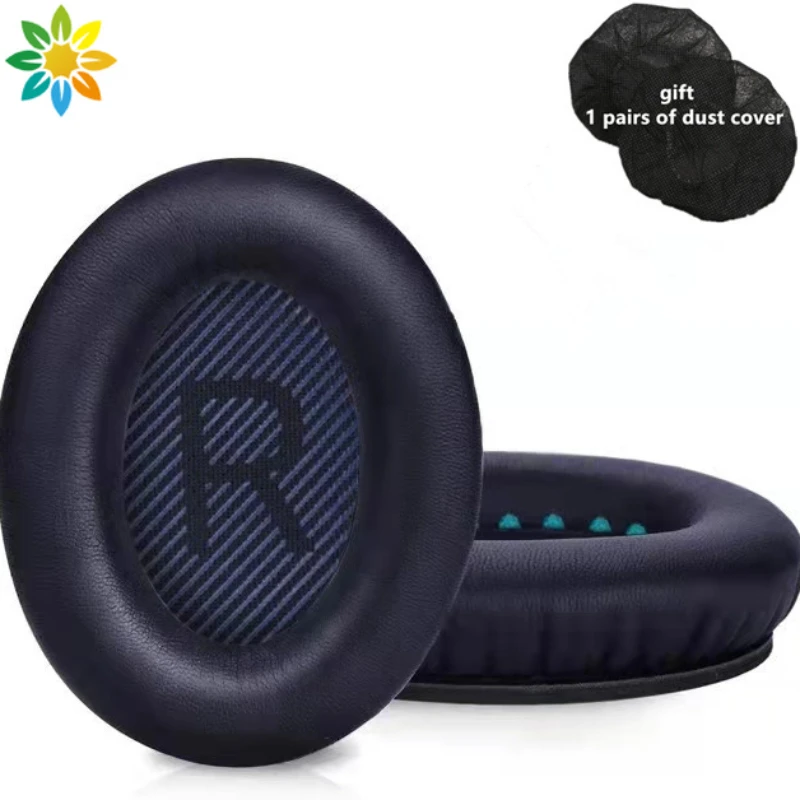 Replacement Ear Pads for BOSE QC35 for QuietComfort 35 II Headphones Memory Foam Ear Cushions Headband Soft Earmuff Sleeve