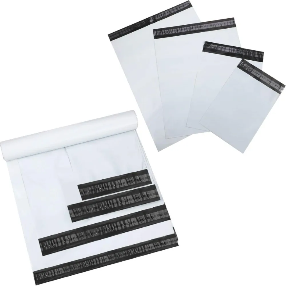 100pcs Express Bags Self-adhesive Plastic Thickened Waterproof for Mailing Envelopes Storage Transportation Logistics Package