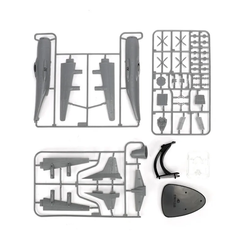 4D 1/144 An-12 Military Transport Aircraft Assembly Puzzle Model Simulated Airplane Toy