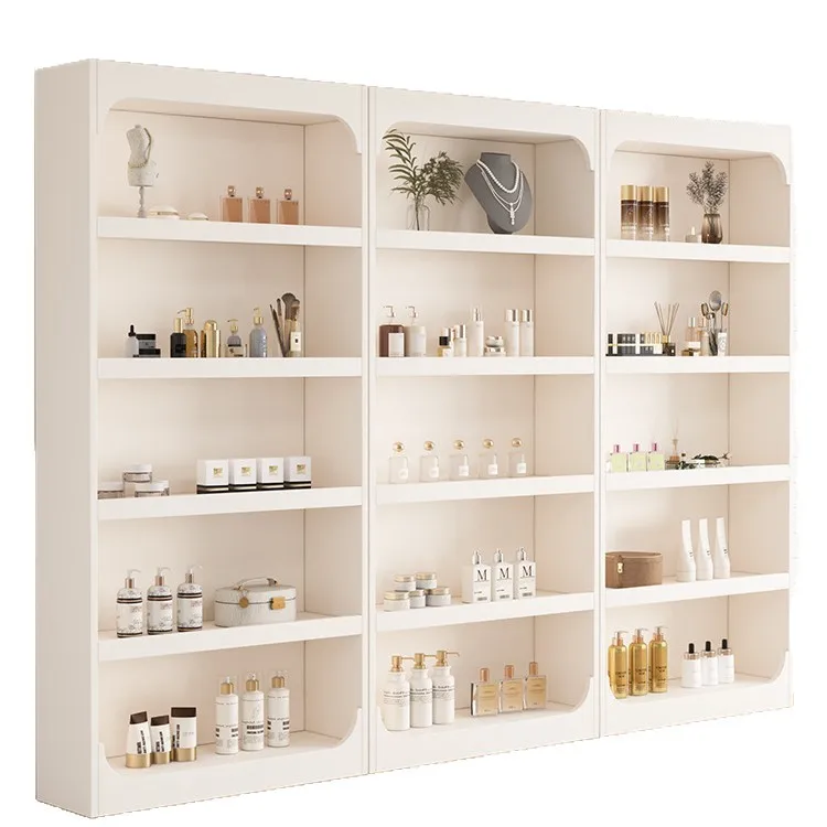 Beauty Salon Cabinet Display Cabinet Products Cosmetics Display Jewelry Skin Care Nail Art Maternal and Infant Store Sample