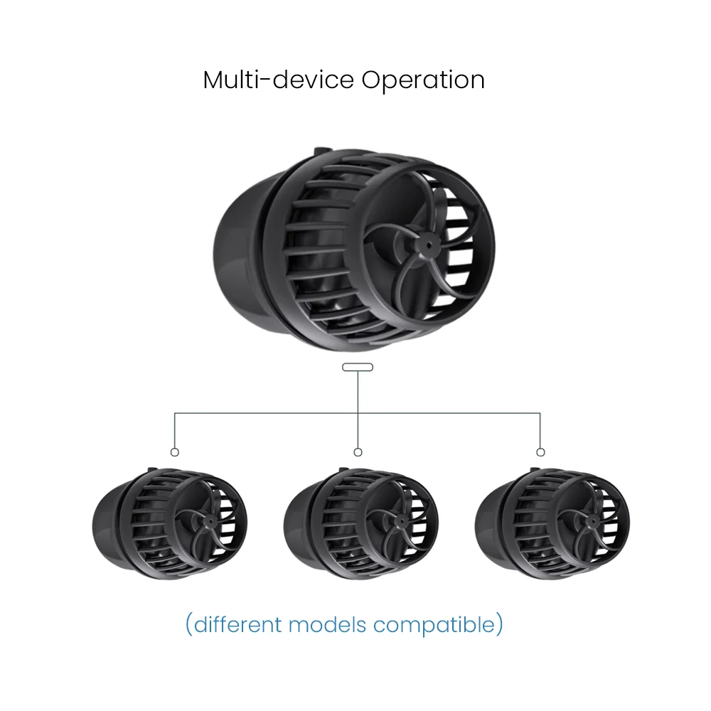 Jecod jebao Dmp-5/15/25/35/45 novo inteligente bluetooth app