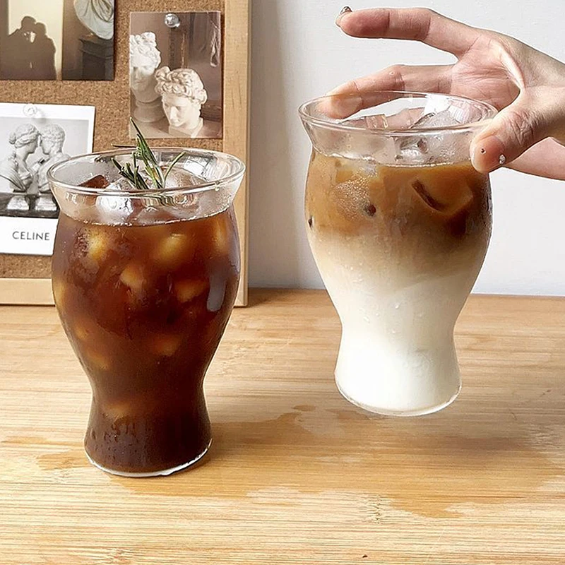 1PCS 600ml Pickle Jar Glass Cup Transparent Glasses Coffee Mug Tea Cup Juice Glass Milk Water Cup Drinkware Drinking Water Cup