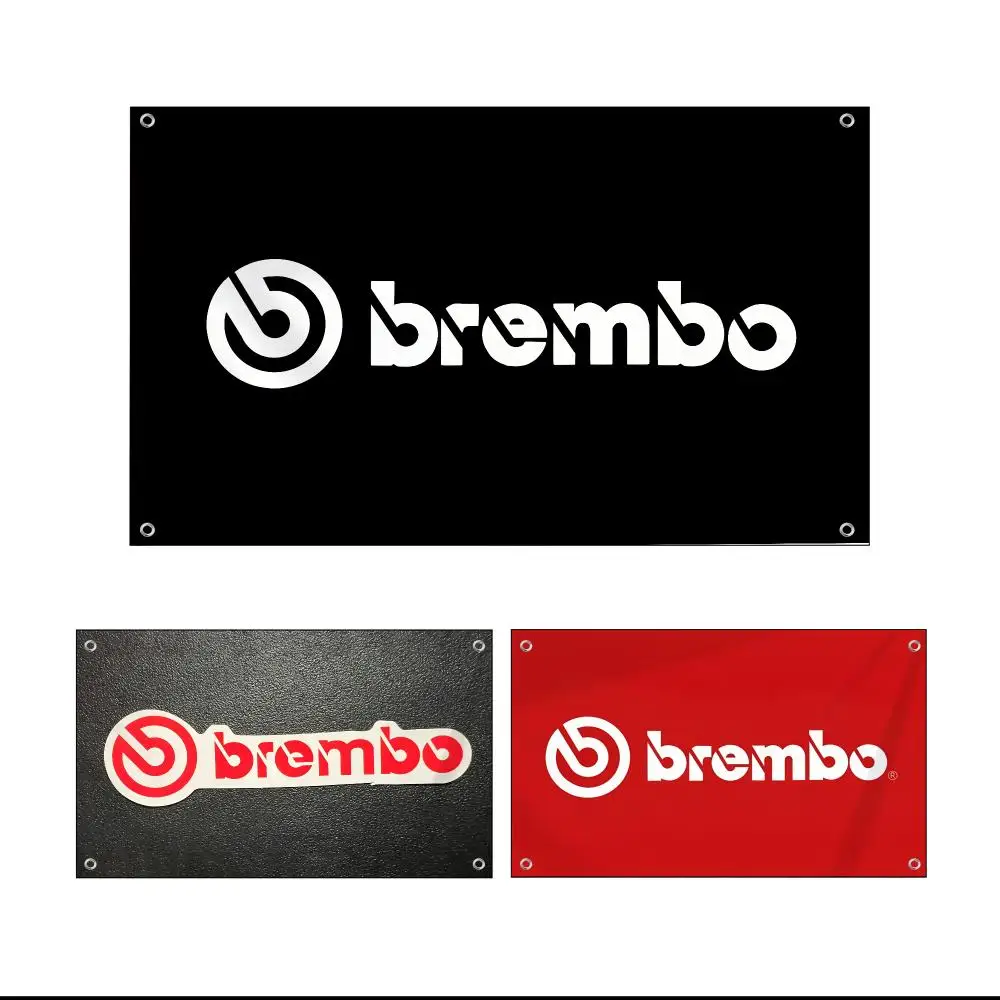 B-Brembo Flags Custom Wall Hanging Background Art Banner For Bedroom Home Living Room Outdoor Decor
