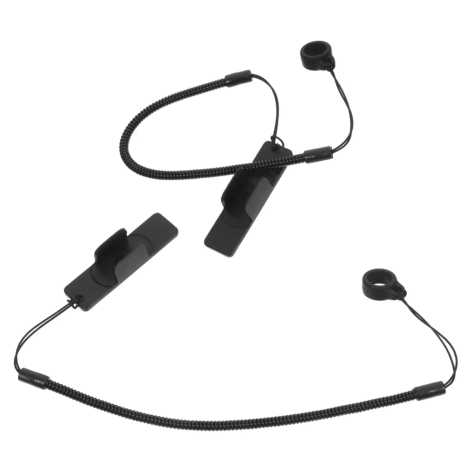 2Pcs Durable Elastic Pen Holder Tether With Strong Adhesive Clip For Tablet Stylus And Drawing Pens