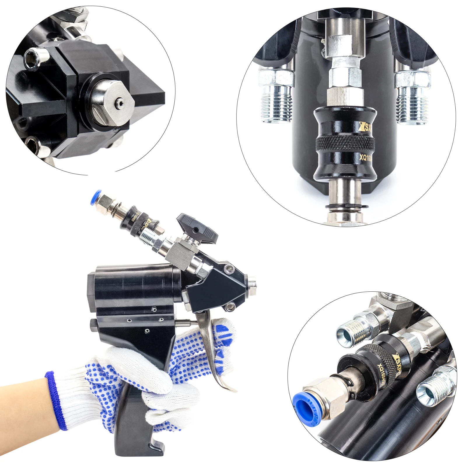 

2025 Hot Selling Epoxy Resin Spray Gun Pistola Para Pintar Pneumatic Spray Gun