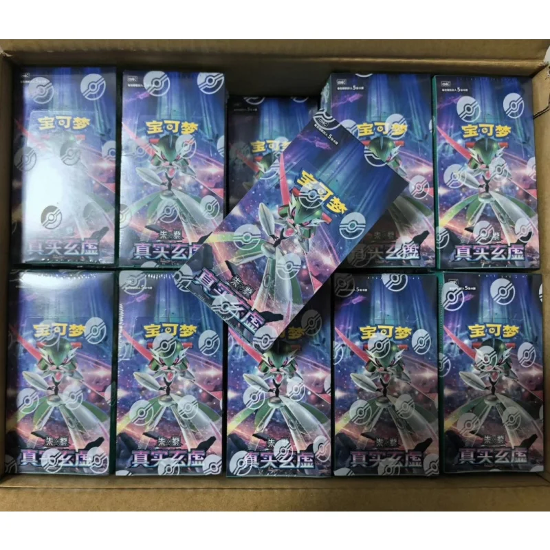paquete-caja-jumbo-de-cartas-pokemon-originales-paradox-veil-ptcg-csv6c-scarlet-violet-cartas-coleccionables-en-chino-simplificado