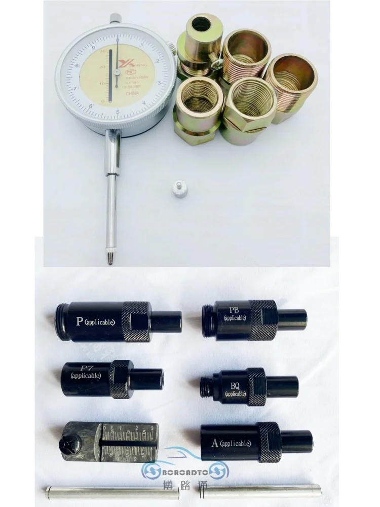 

Diesel Pump Tooth Bar Stroke Measuring Gauge With Simple Seat Fuel Pump Gear Bar Rack Travel Testing Meter Repair Tool