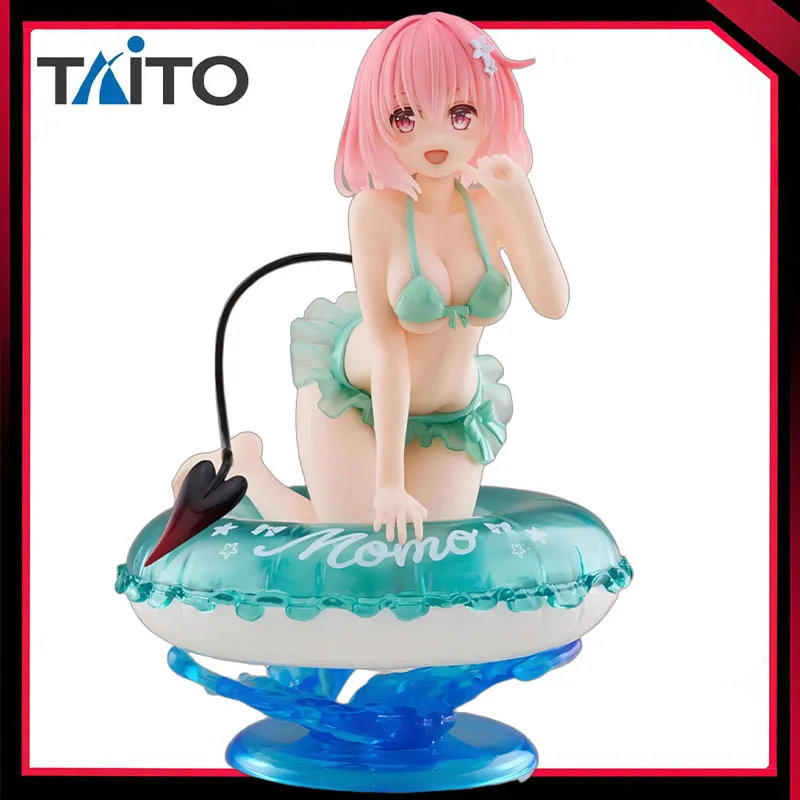 

Taito Genuine in Stock To Love-Ru Darkness Momo Belia Deviluke Swimsuit Model Action Figure Anime Collectible StatueToy Gift