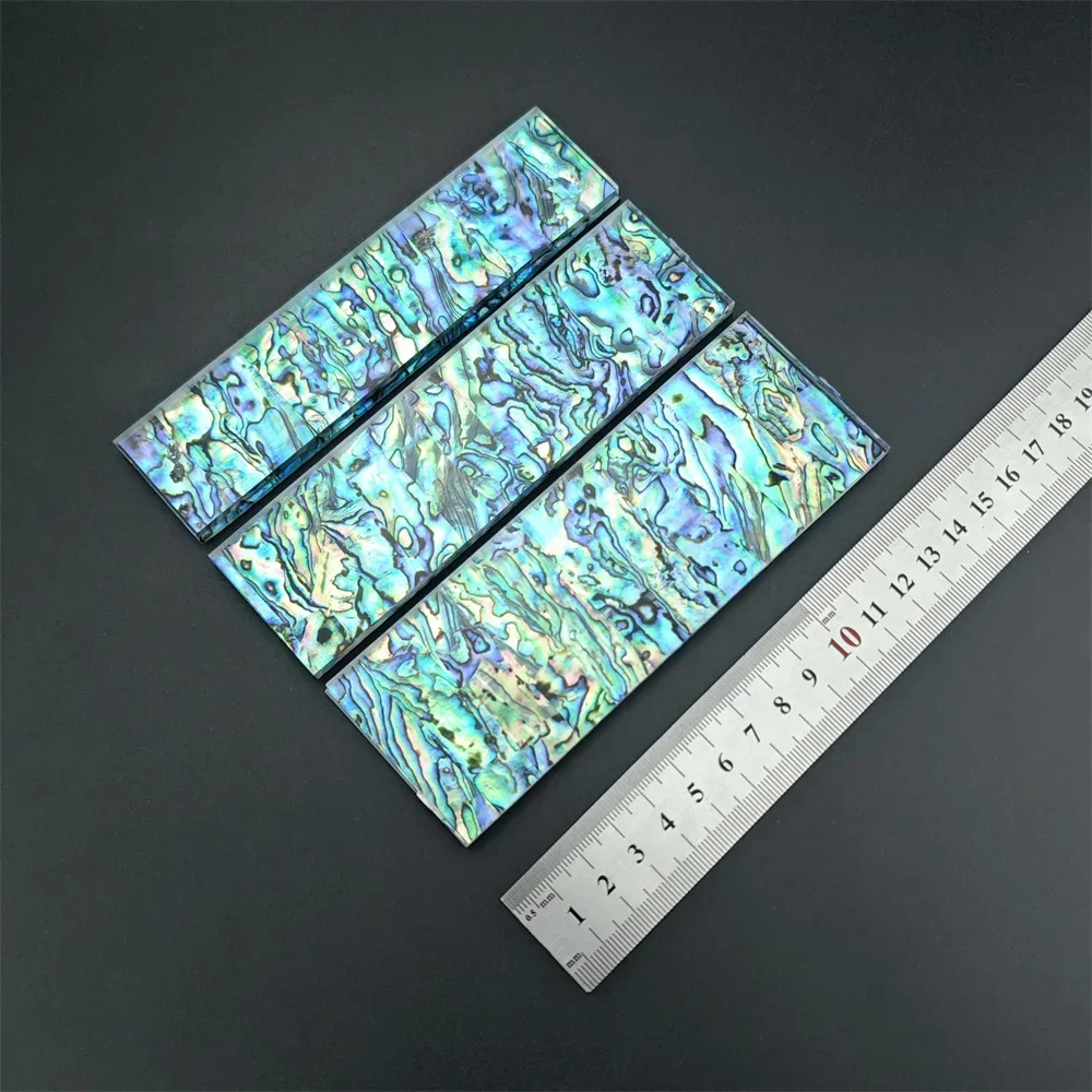 Natural New Zealand Abalone Shell Patches, Colorful Shell Inlays, Elegant DIY Materials for Artisanal Craft & Accessory Making