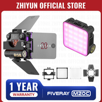 ZHIYUN Official FIVERAY M20C M20 20W RGB Video Light 2500K-10000K Fill Lights App Control Photography Lighting Live Streaming