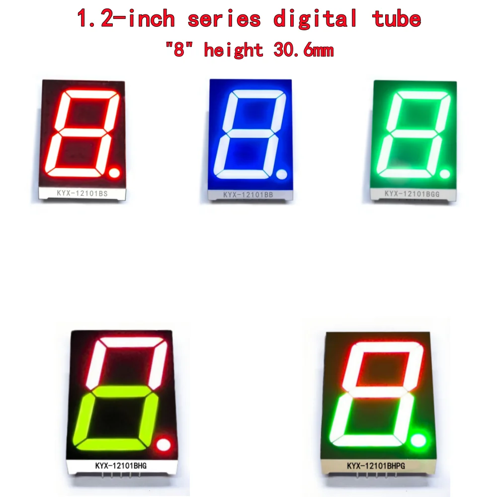10PCS 1.2-inch digital tube 28.8mmX40.8mm digital display screen 