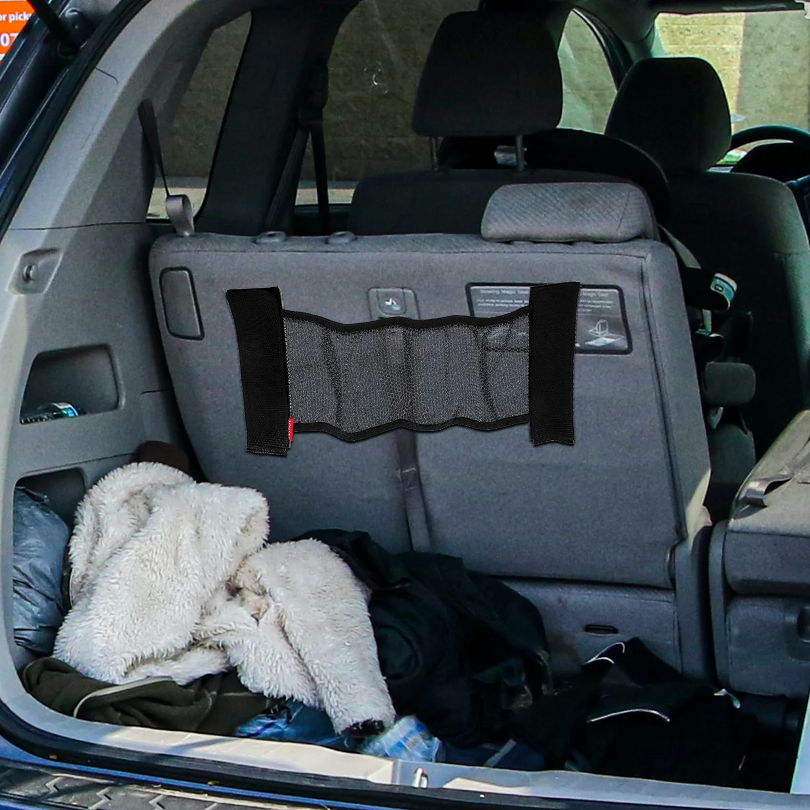 

Car Trunk Organizer Suv Durable Elastic Cargo Net Multi-Functional Storage Easy Installation Stylish Design Trunk Net