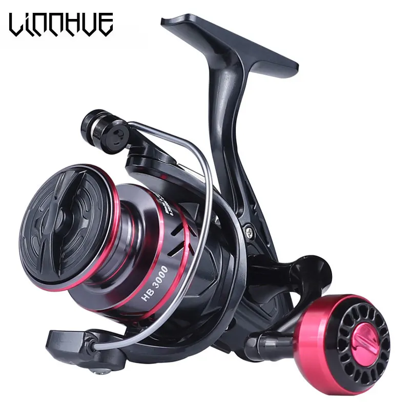 Carrete giratorio de arrastre suave con rodamiento para pesca - imagen 2