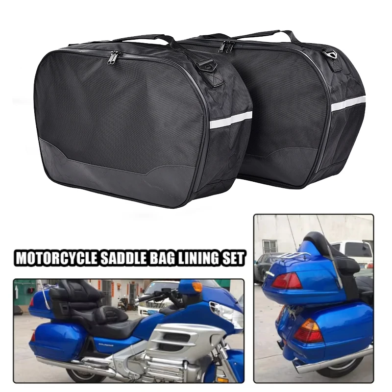For Honda Goldwing GL1800 GL 1800  2012-2017 Motorcycle Bag Left Right Pair Trunk Saddlebags