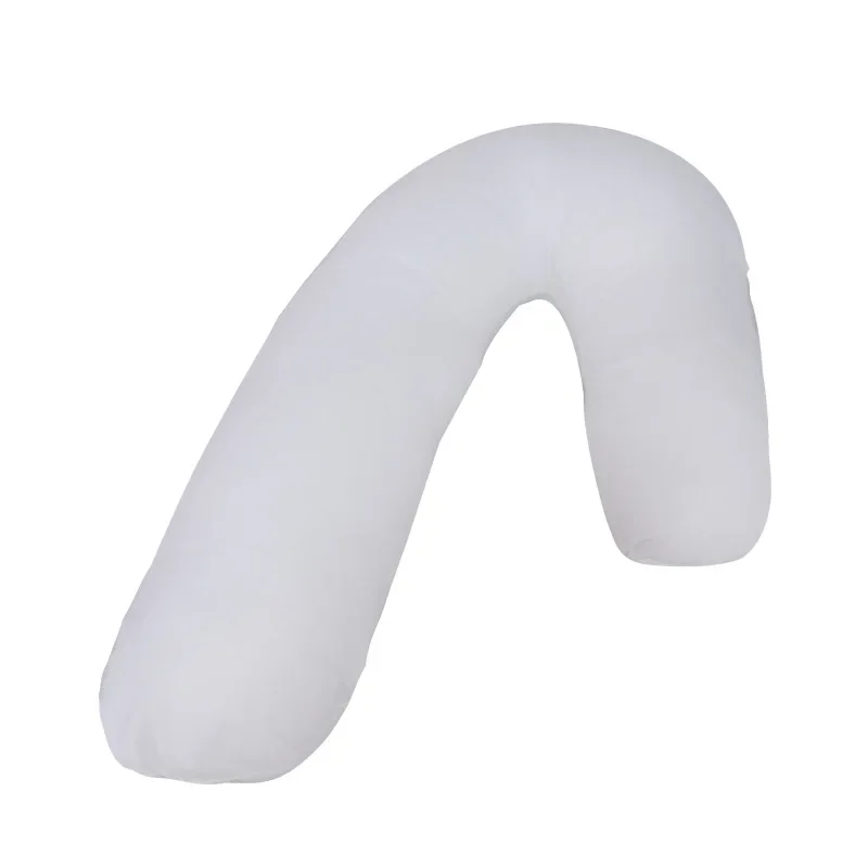 Simple Solid Color Maternity Pillow Pregnant Women Support Belly Side Sleeping Pillow Special Sleep Artifact for Late Pregnancy