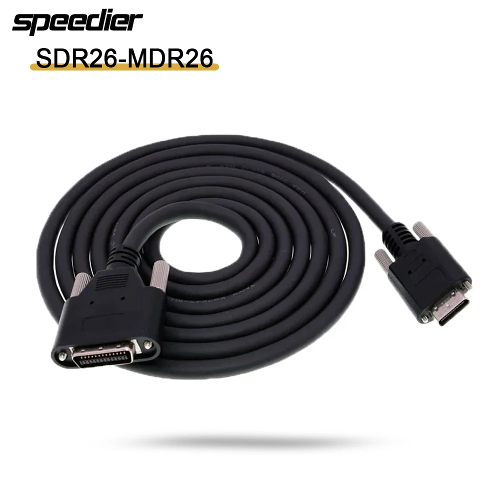 

cameralink cable SDR26 to MDR26 industrial camera data signal cable pocl power supply drag chain cable 50cm 1m 2m 3m 5m