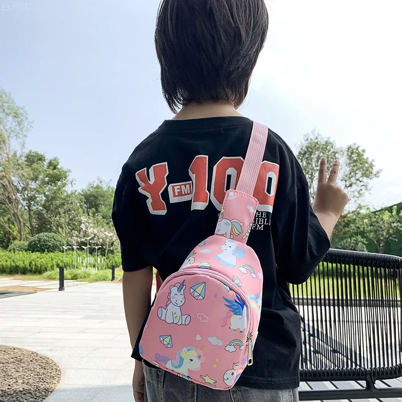 Bolso de mensajero con estampado de dinosaurio para niños, Cartera de bebé para mujer, monedero para madre, bolsos para niños, bolso de pecho para niña