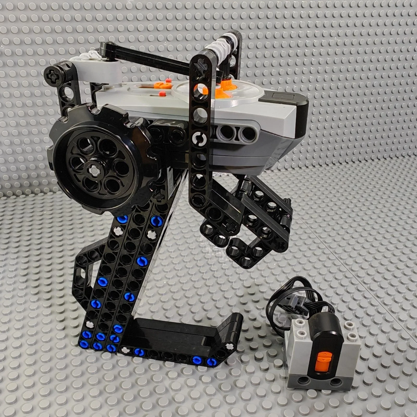 Controlador de manija de coche a la deriva, bloques de construcción técnicos, funciones de potencia, parte 58122, Control remoto, juguetes de reacondicionamiento DIY para niños