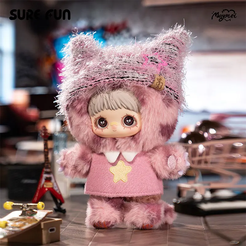 Maymei-Kitten Academy Serie Plüschpuppe Blindbox Original Überraschungsbox Niedliches Spielzeug Mystery Bag Ornament Sammlung Anime Figur Geschenk