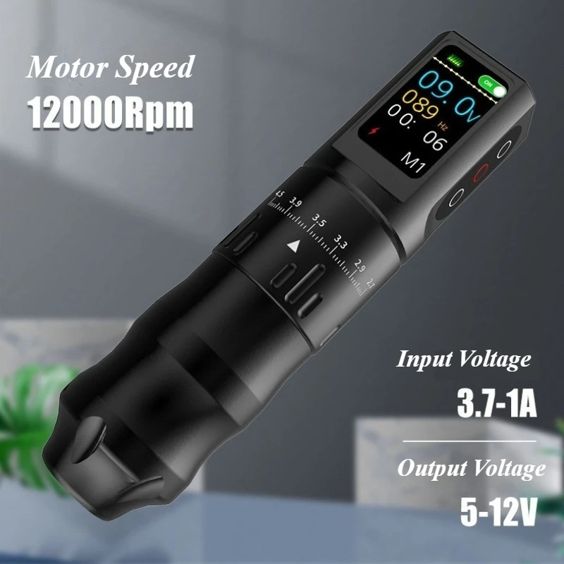 Wireless Tattoo Machine Electric Permanent Makeup Devices Rotary Tattoos Machines Portable Battery Booster Tattoos Equipment