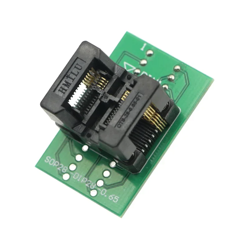 

1PCS Top Quality Chip programmer SSOP8 (28) -0.65 adapter socke t to DIP20 and DIP8 ots8 (28) -0.65-01