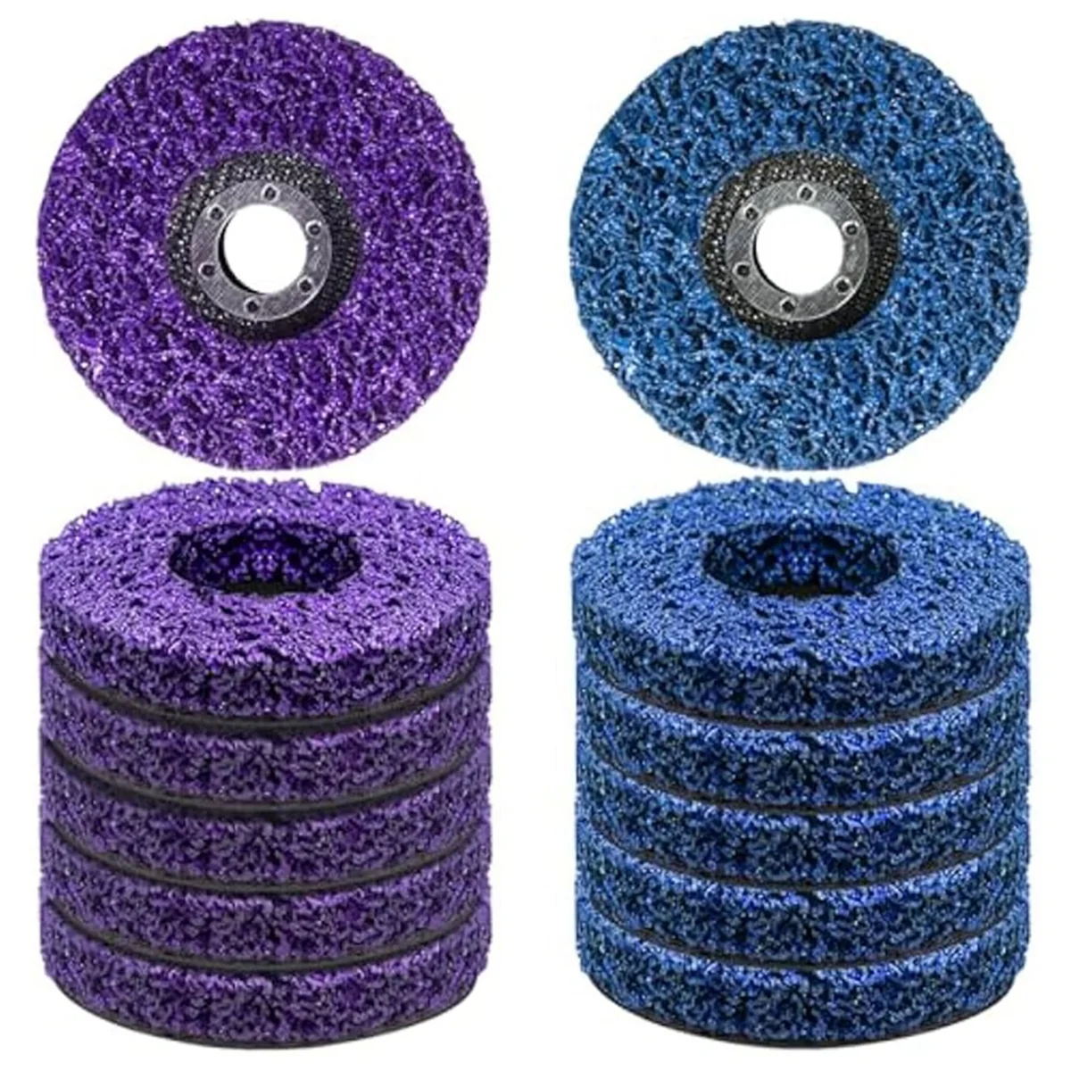 AD29-12PC Strip Discs 4-1/2X 7/8Inch Stripping Wheel for Cleaning Angle Grinder to Remove Paint,Rust and Weld