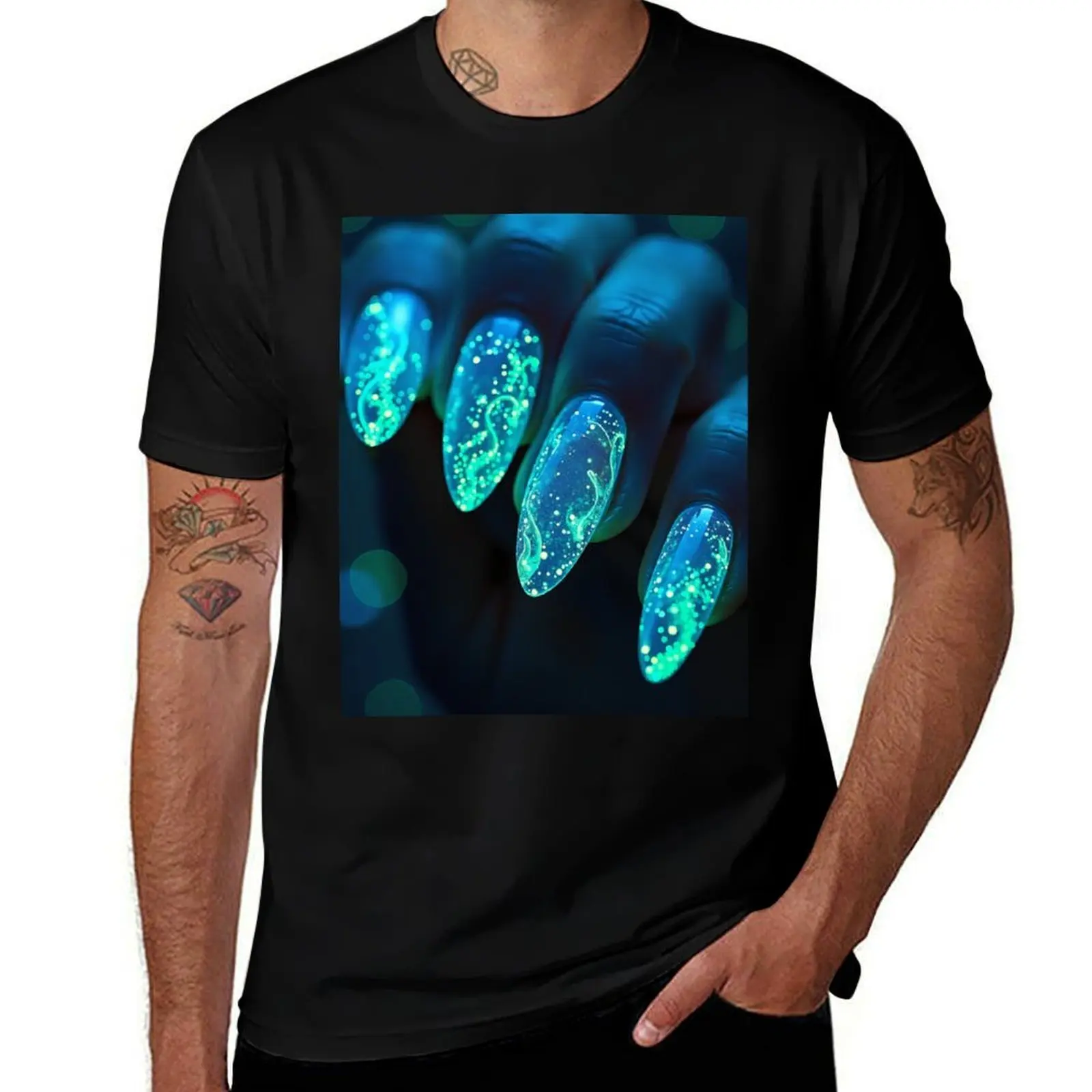 

Almond Nails T-Shirt street wear custom t shirt croswit shirt man clothes Men's t-shirt