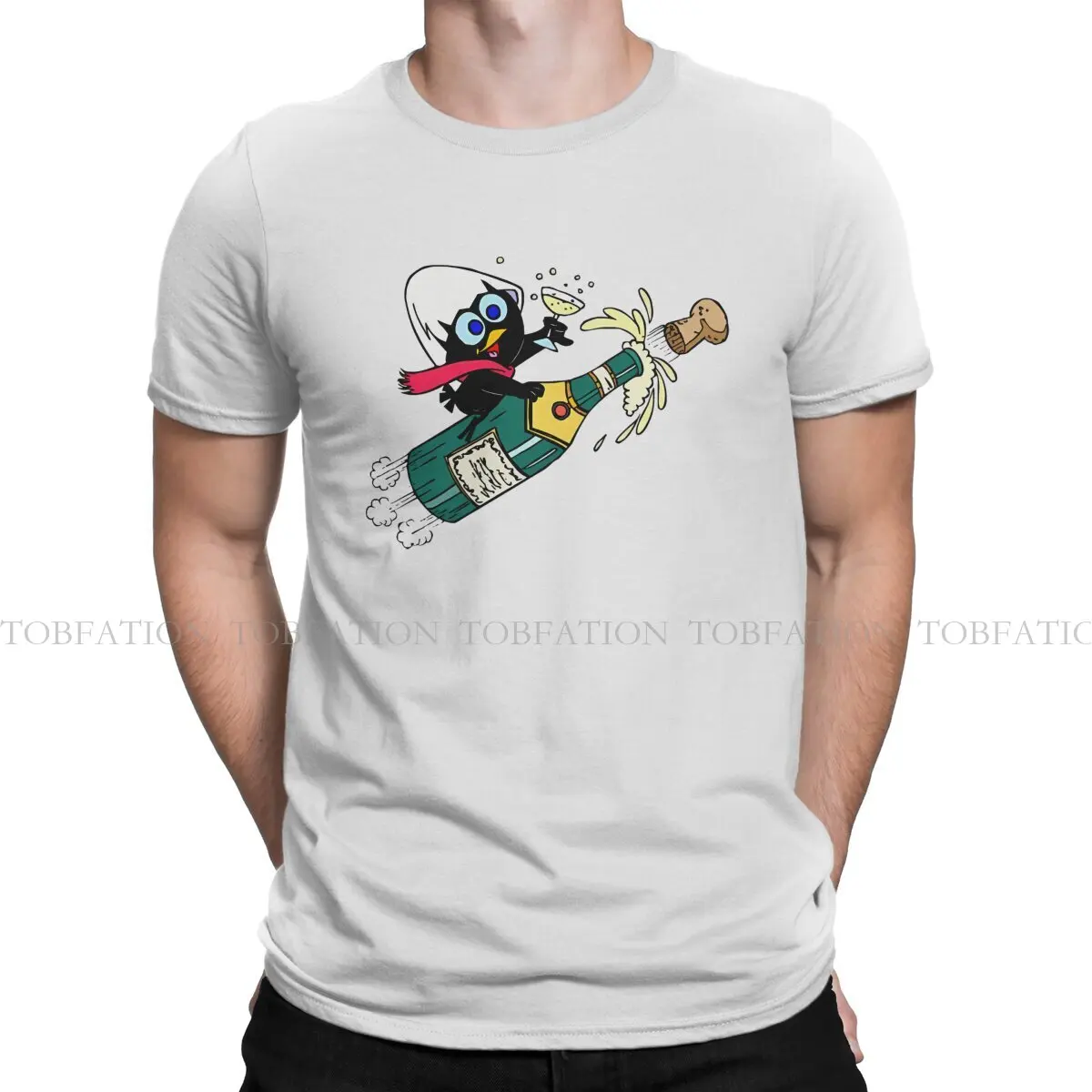 Unique Special TShirt Calimero Cartoon Animation Leisure T Shirt Summer T-shirt For Men Women