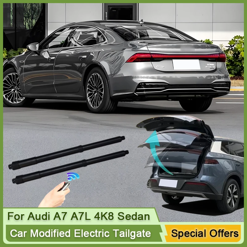 For Audi A7 A7L 4K8 Sedan 2019~2025 Car OEM Electric Tailgate Lift System Kit Auto Tail Gate Opener Automatic Lifting Rear Door