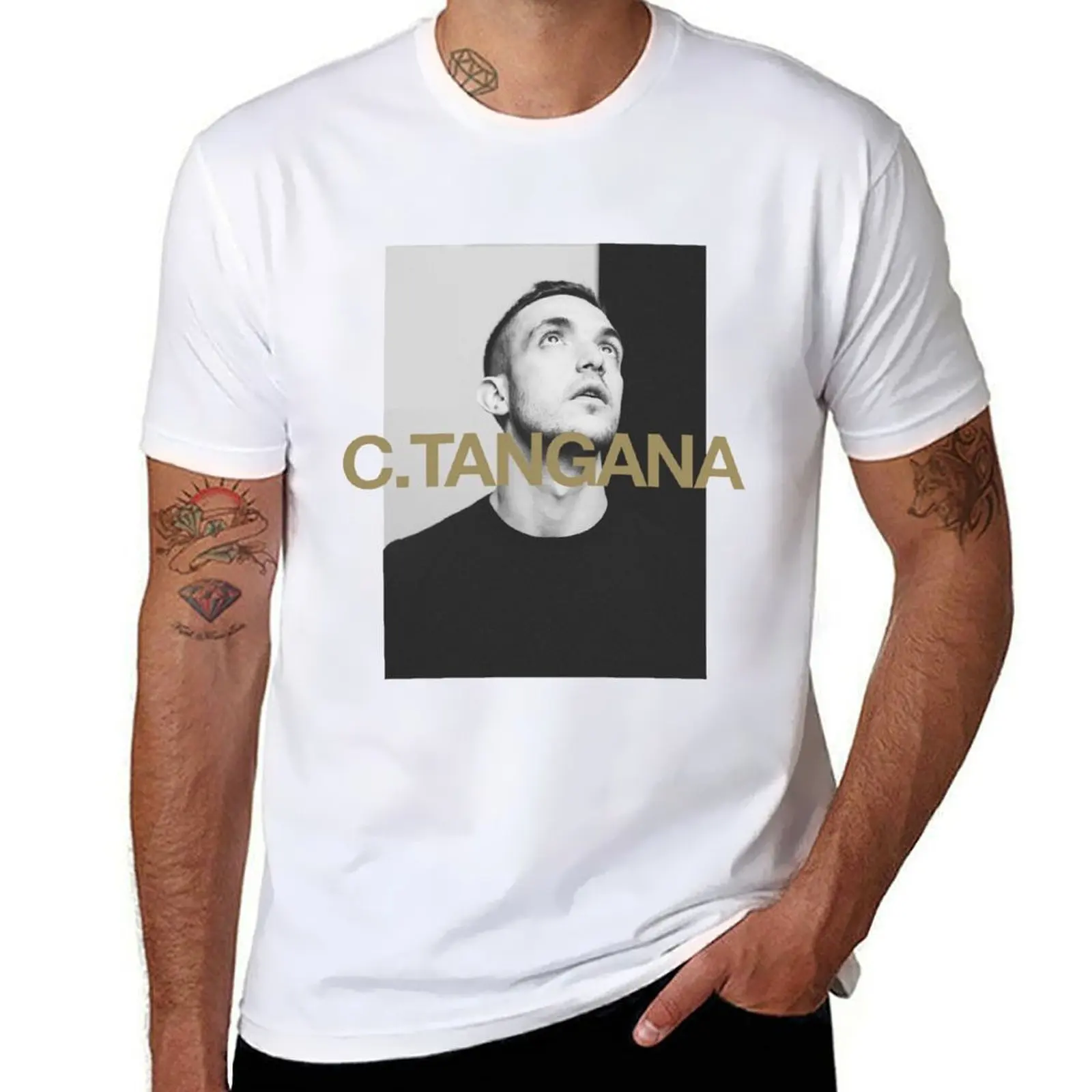 

C. Tangana T-Shirt t shirts for man slim fit cotton t shirts man 100% anime tshirt T-Shirt