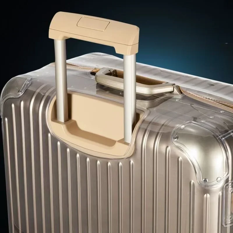 Funda de equipaje para maleta Rimowa Original, cubiertas transparentes a prueba de polvo con cremallera, Fundas protectoras gruesas de PVC, no