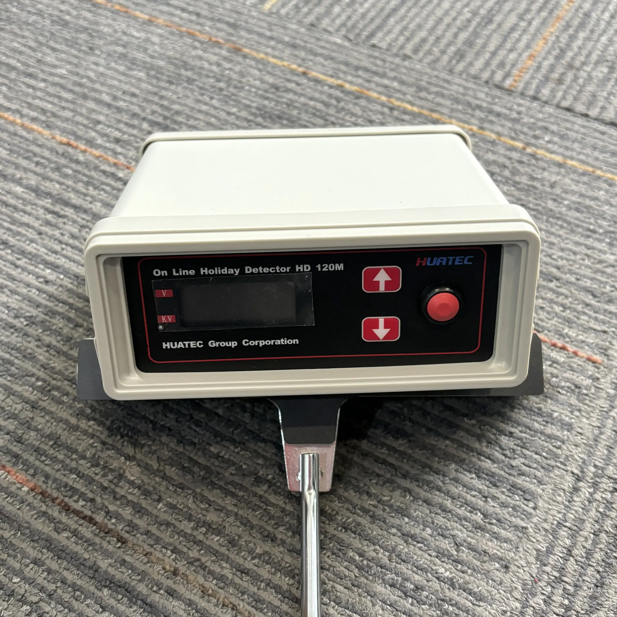 HD-120M Portable Pinhole Detector Holiday Detector for Pipeline Tank Ship Hull Coating Inspection