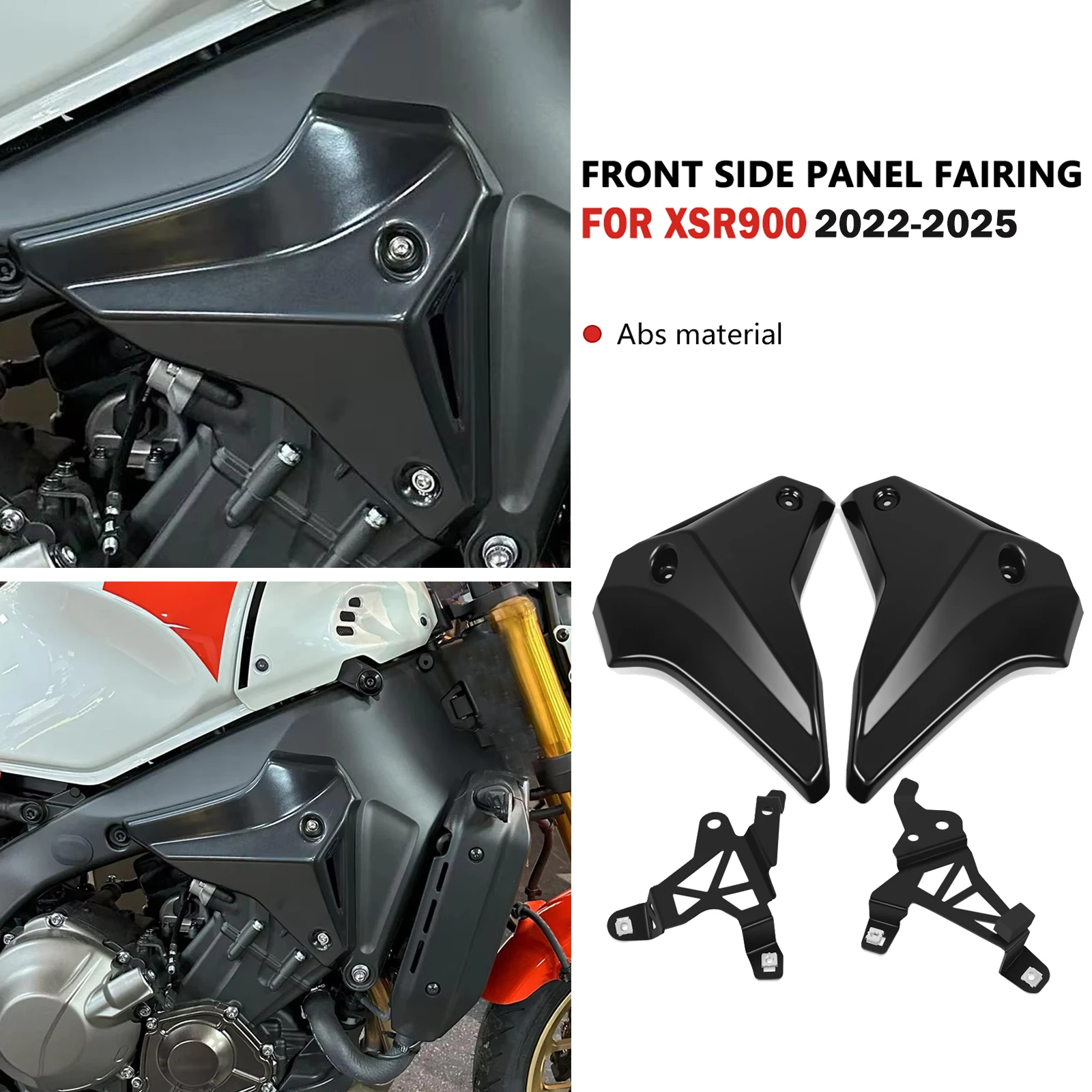 

Для XSR 900 2025 XSR900 2024 2023 2022 мотоциклетная боковая рама, защита панели, передние заполняющие боковые панели, обтекатель, крышка капота