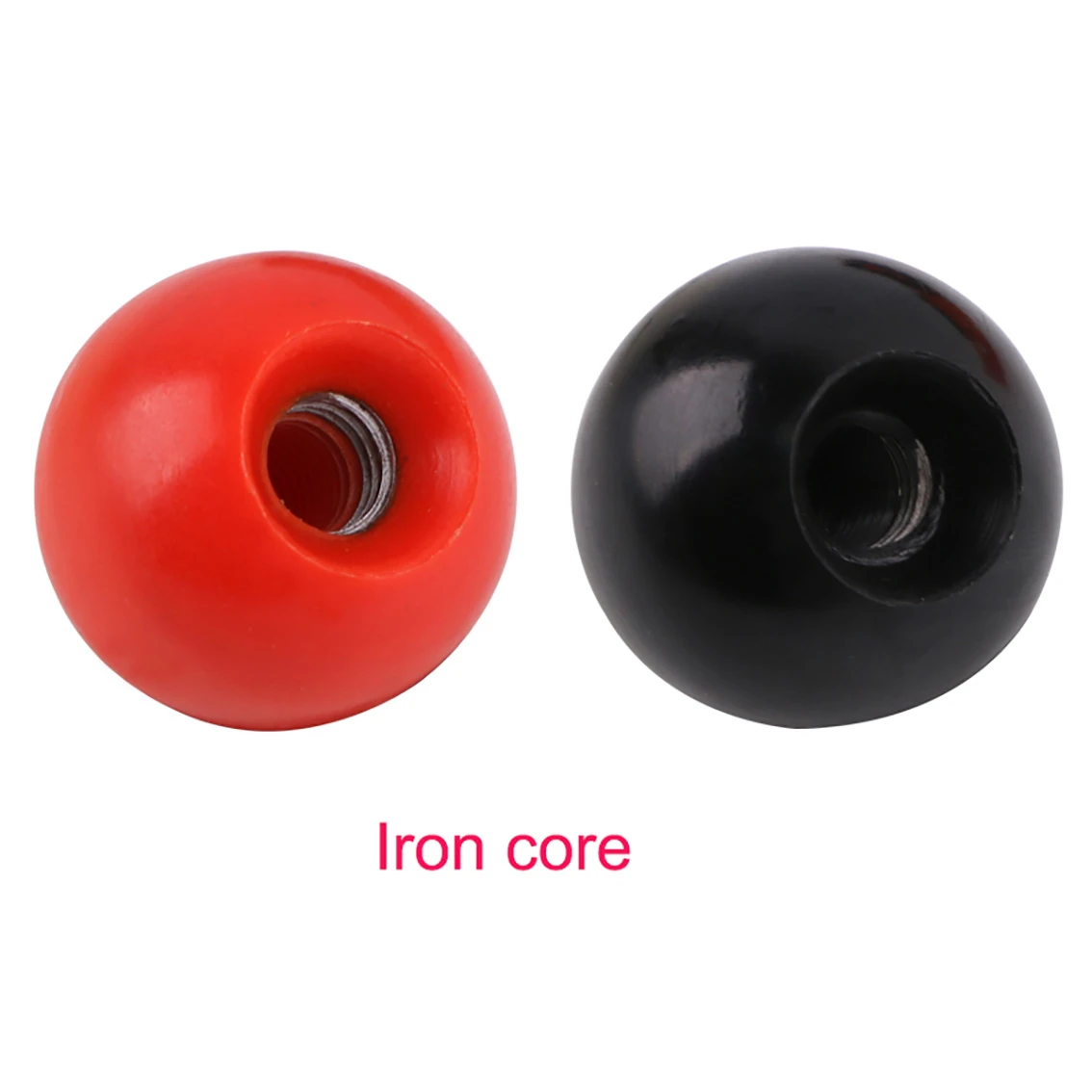 Red/Black Bakelite Handle Ball Copper/Core/Bakelite Core/Iron Core M4 M5 M6 M8 M10 M12 Lever Knob Machine Tool Handball