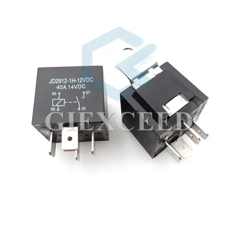 DC 12v-24v Automotive Relay 4 pin 40A Waterproof Car Relay Normally Open for Head Light Air Conditioner