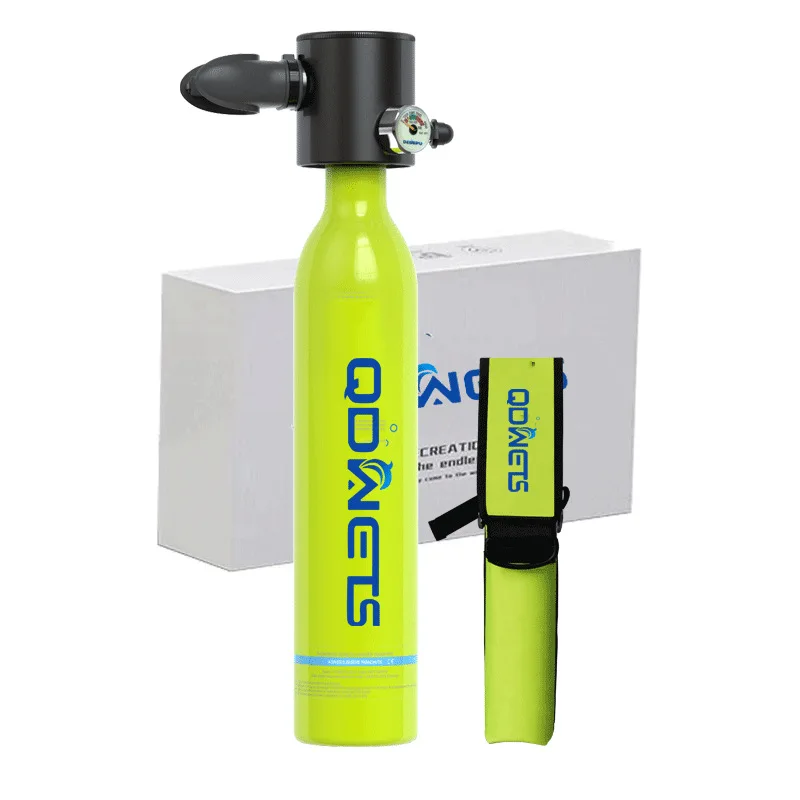 

Mini QDWETS0 5L Portable Snorkel Oxygen Tank Breather for Divers Compact Scuba Equipment